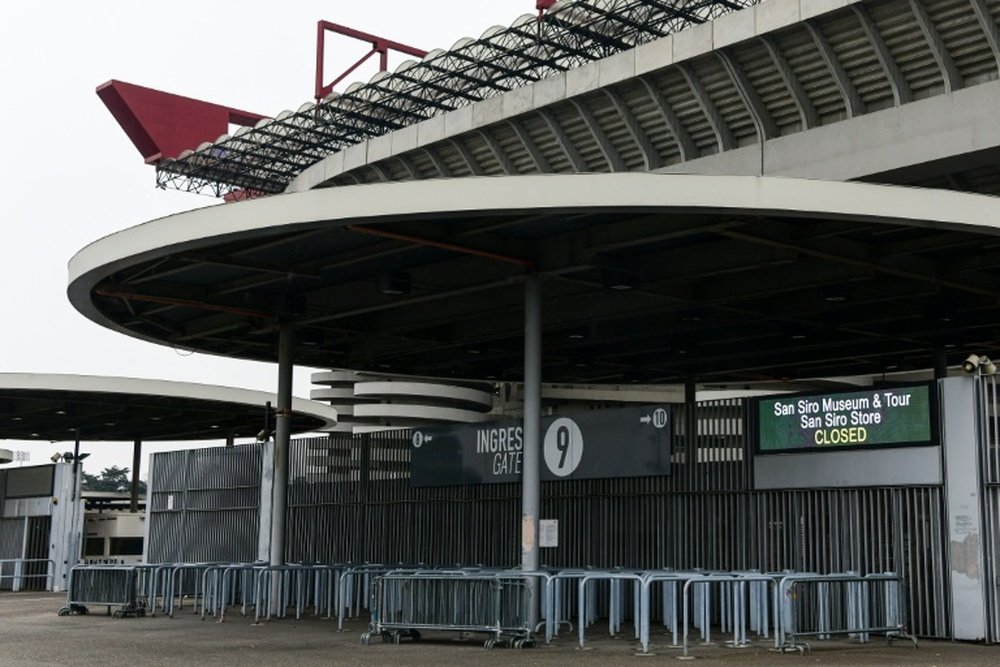 Inter and AC Milan have resumed training after almost two months, AFP