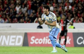 Argentine Julian Carranza scored twice as defending Eastern Conference champions Philadelphia Union beat New York City 3-1 in Major League Soccer on Saturday.