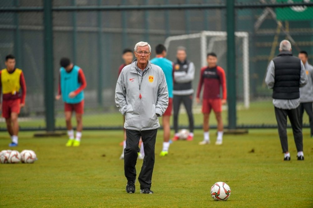 China coach Lippi is heading into the tournament with an ageing side. AFP