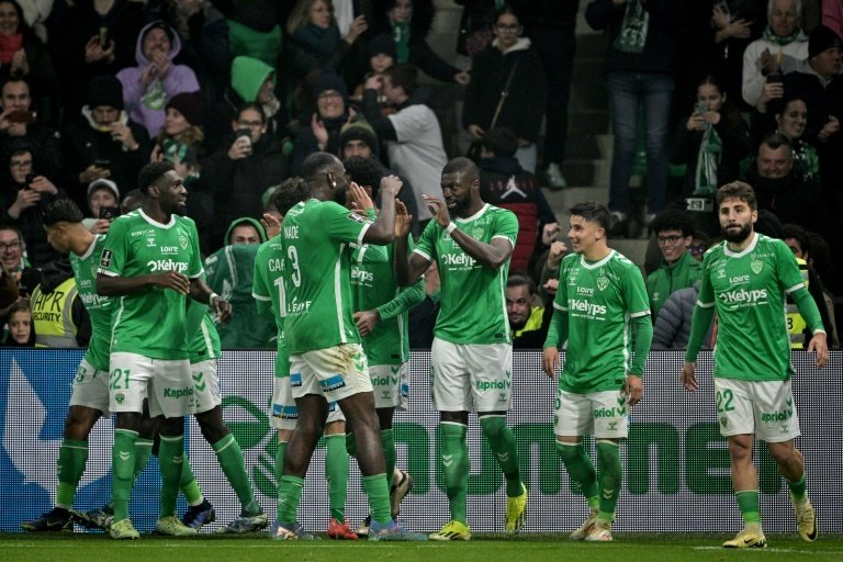 Santi-Etienne have been French champions 10 times. AFP