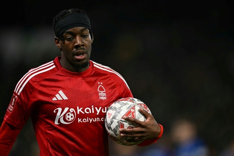 Forest winger Anthony Elanga has signed for Newcastle. AFP