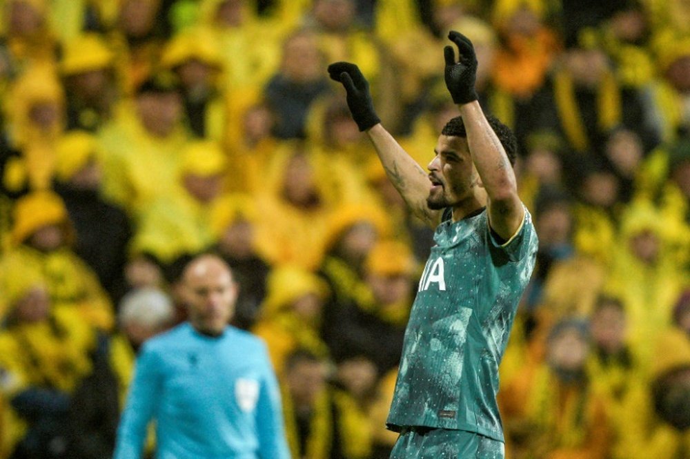 Europa League glory for Tottenham would also secure a place in next season's Champions League. AFP