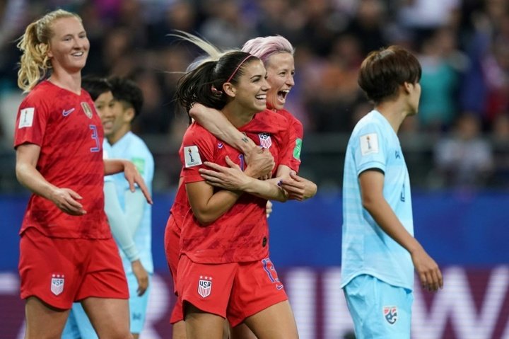 US star Morgan defends celebrations in Thai mauling