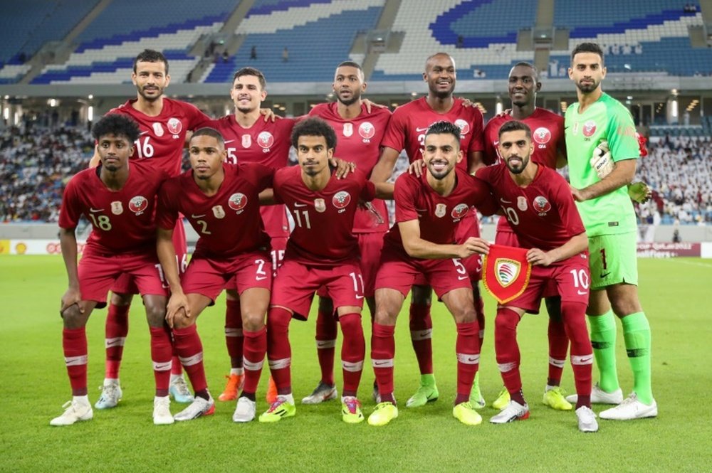 Qatar will play his first World Cip. AFP