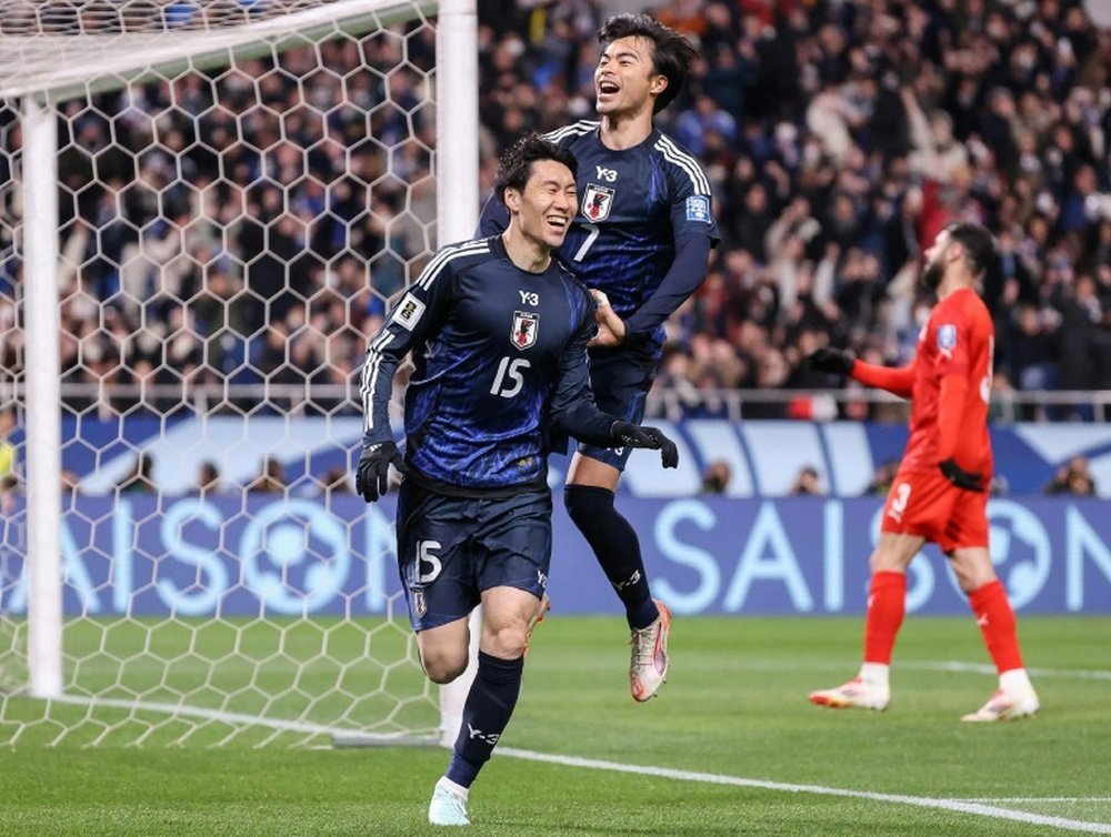 Japan have set themselves the ambitious target of winning next year's World Cup. AFP