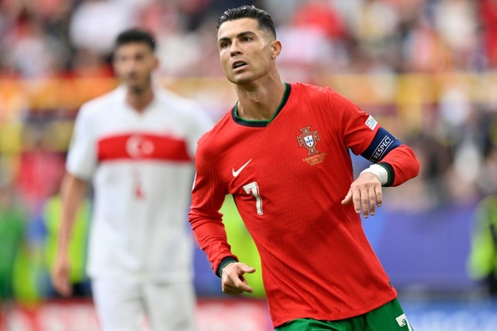 Ronaldo could become the oldest player to score at a European Championship. AFP