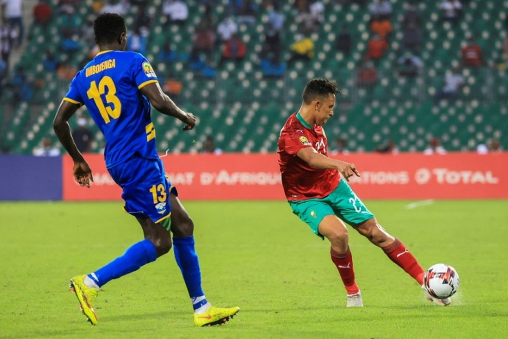Morocco trounced Uganda 5-2 Tuesday to reach the African Nations Championship quarter-finals. AFP
