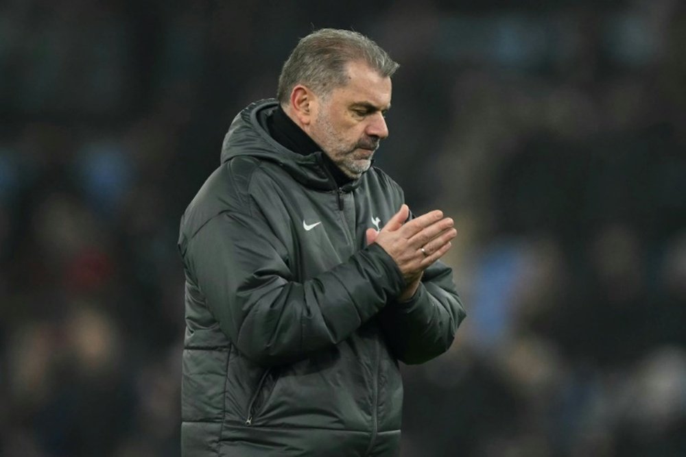 Postecoglou insisted Tottenham can still salvage their dismal season. AFP
