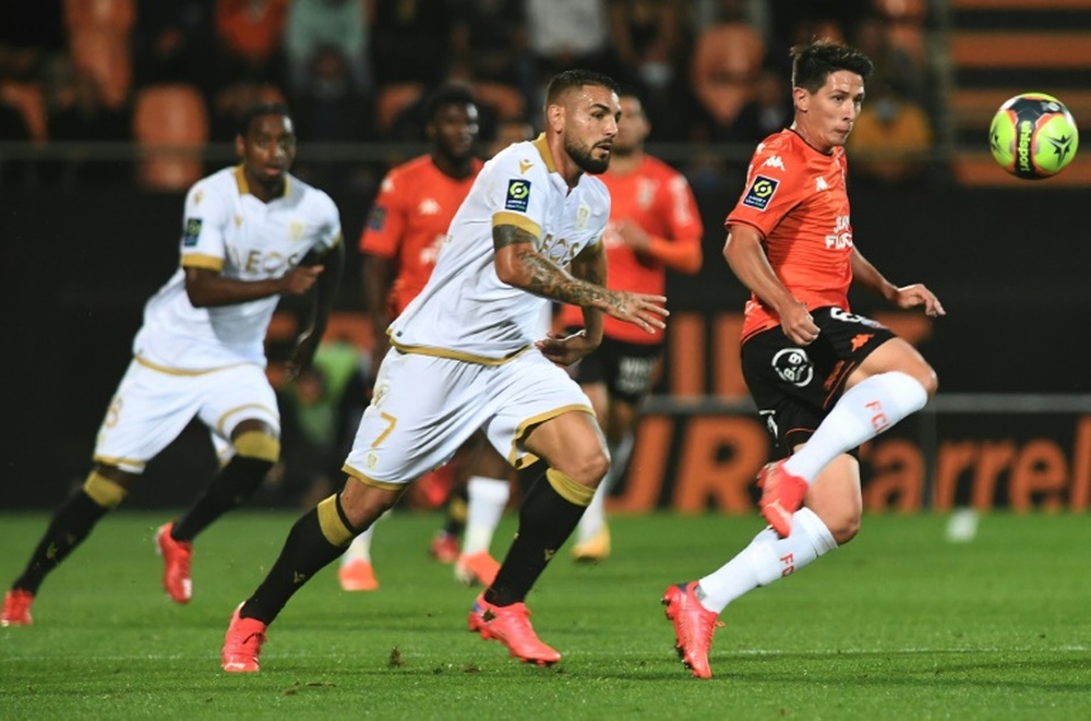 Andy Delort has turned down the Algerian call-up. AFP
