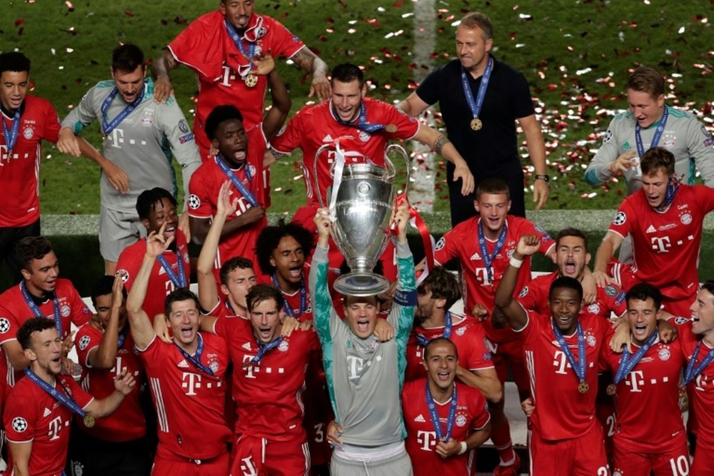 European giants such as Bayern Munich could be part of an 18-team European Premier League. AFP