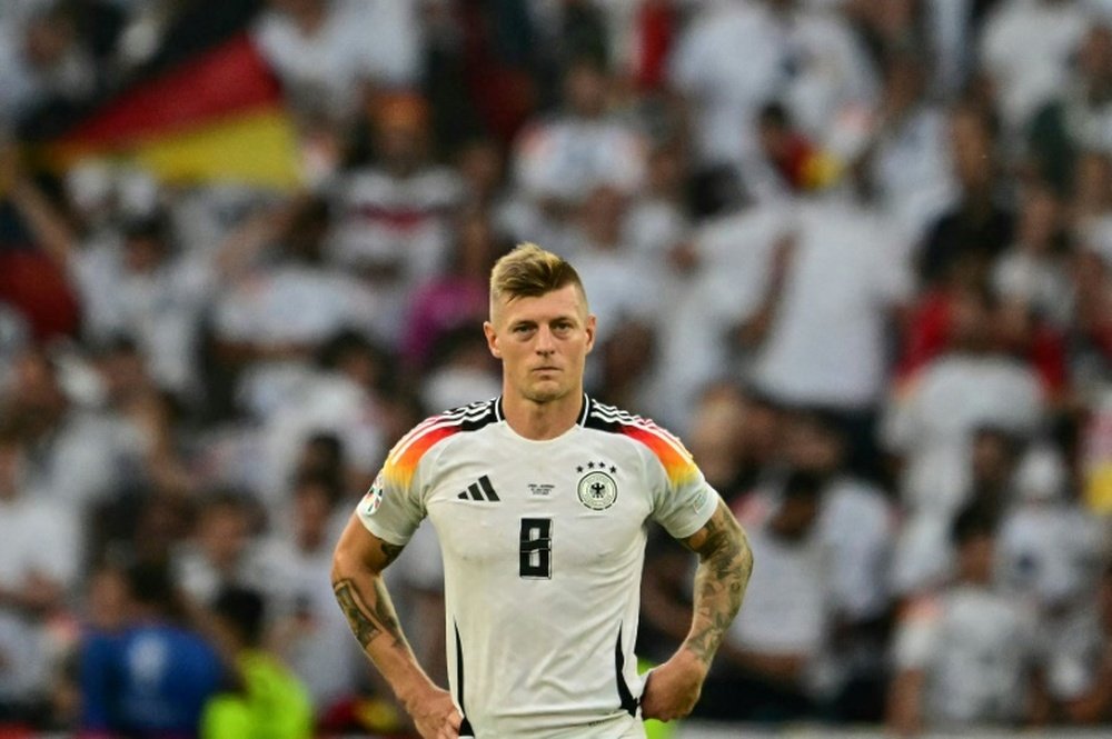Toni Kroos career ended with an agonising defeat. AFP