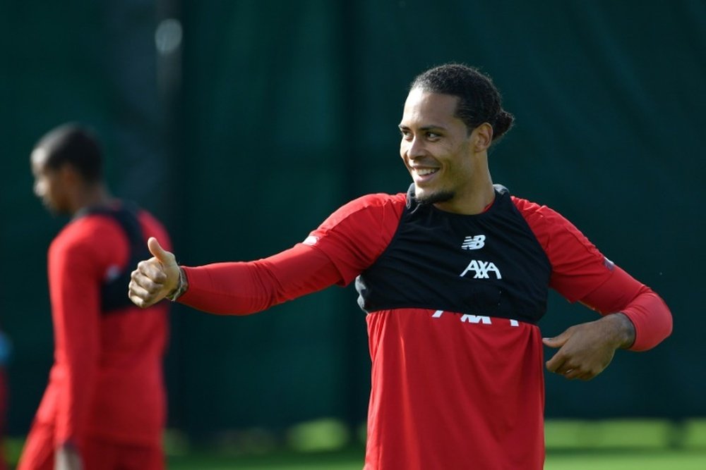 Van Dijk praises Liverpool's mental strength. AFP
