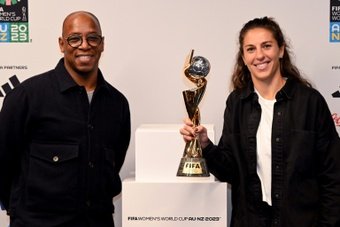 Carli Lloyd and Ian Wright spoke about Women's World Cup 2023. AFP