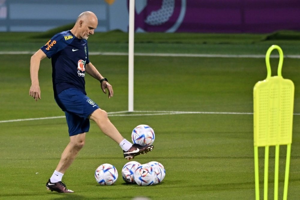 Taffarel helped Brazil win their fourth World Cup. AFP