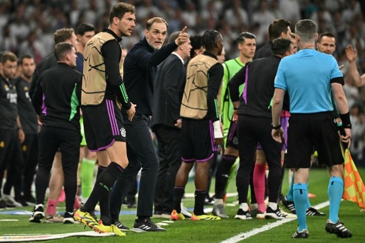 Thomas Tuchel left absolutely furious after controversial defeat to Madrid. AFP