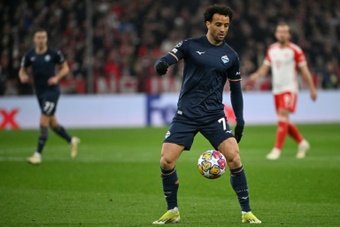 Former Brazil international Felipe Anderson said Tuesday that he will leave Lazio at the end of the season to return to his home country with Palmeiras.
