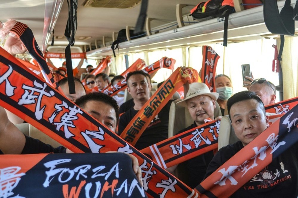 Wuhan fans 'can't sleep' ahead of attending first match since virus. AFP