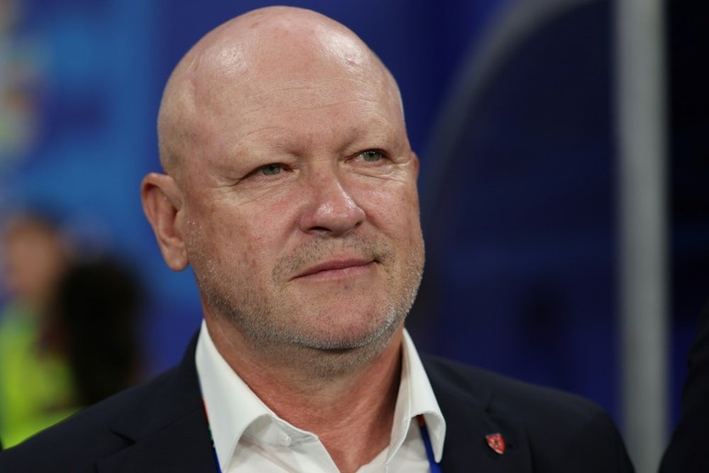 Ivan Hasek was angered by his side conceding late to lose 2-1. AFP