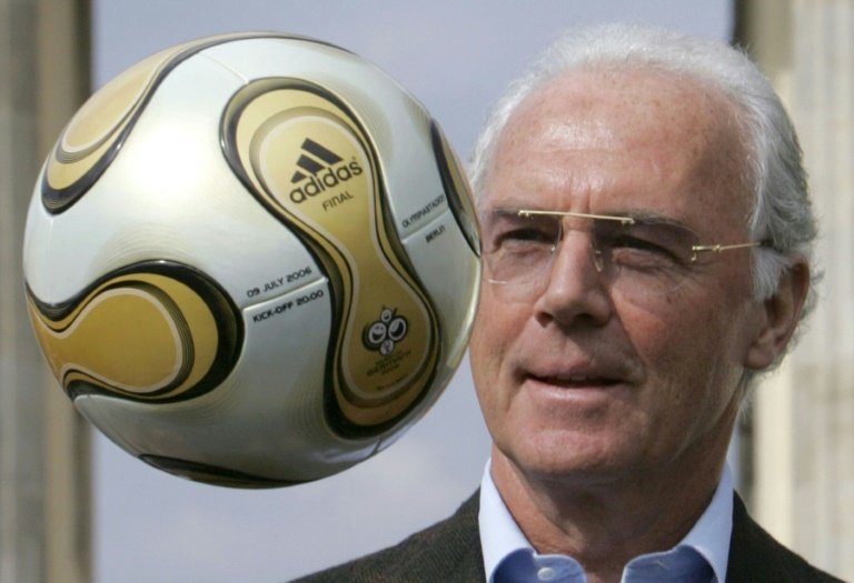 Beckenbauer died aged 78. AFP