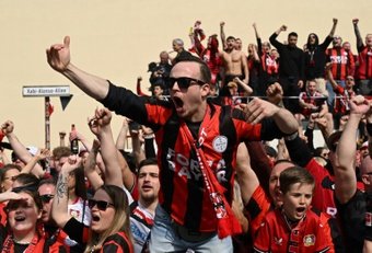 Bayer Leverkusen fans were not in a superstitious mood before Sunday's home clash with Werder Bremen, where a 120-year Bundesliga title drought could be broken.