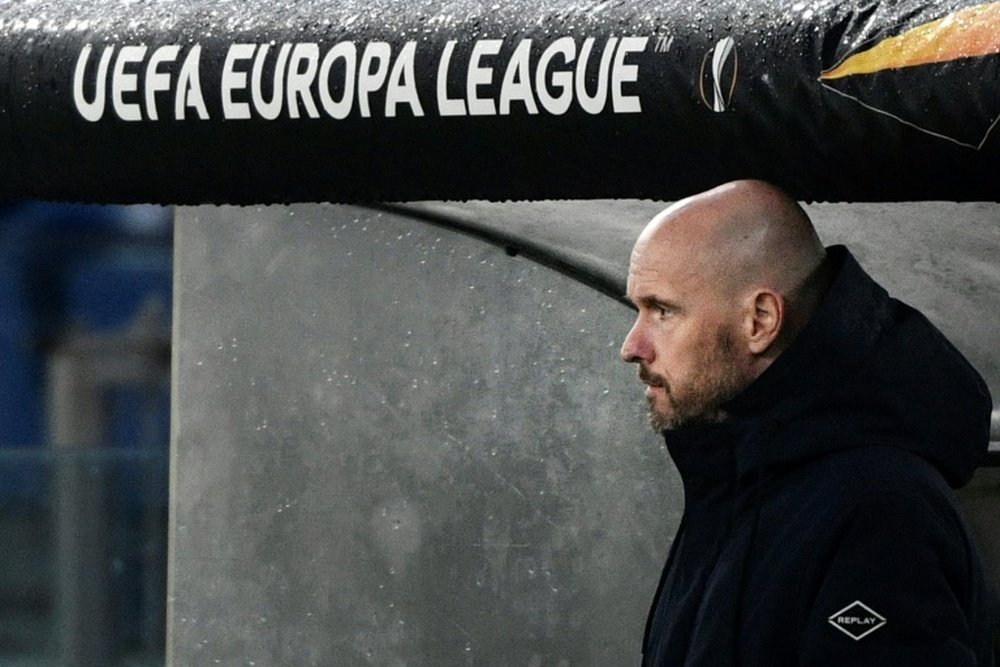 Ten Hag extends Ajax contract to scotch Tottenham rumours. AFP