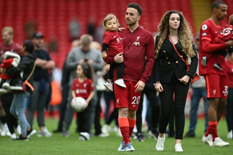 Diogo Jota died in a car crash, aged 28, on Thursday. AFP