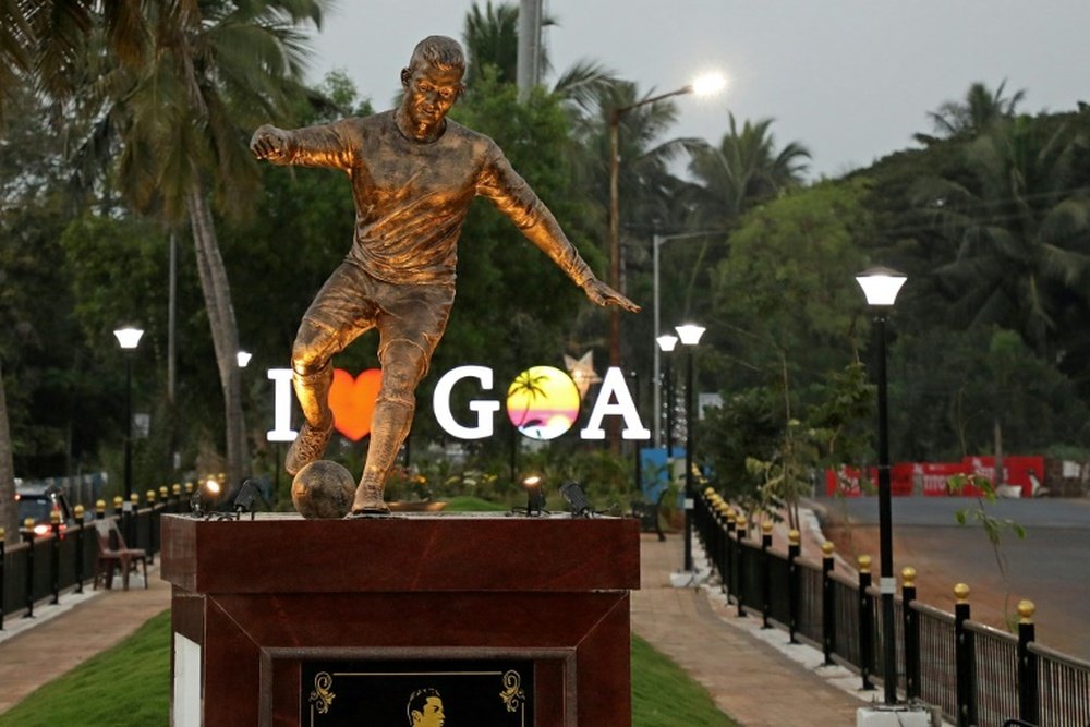 Ronaldo statue kicks up a fuss in India's Goa