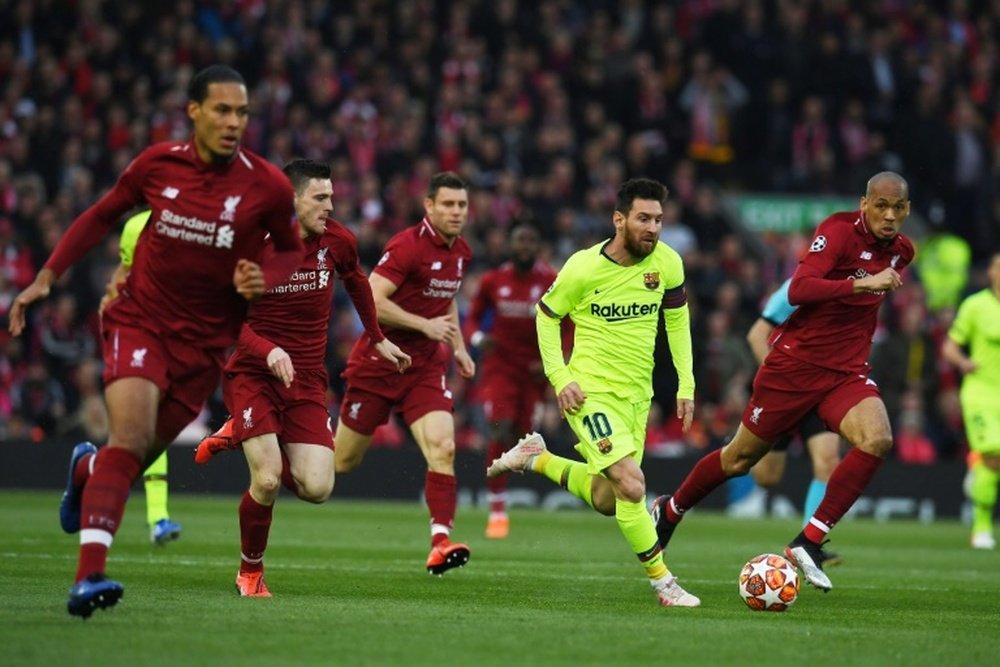 Mignolet takes heart from previous meeting as he prepares to face Messi. AFP