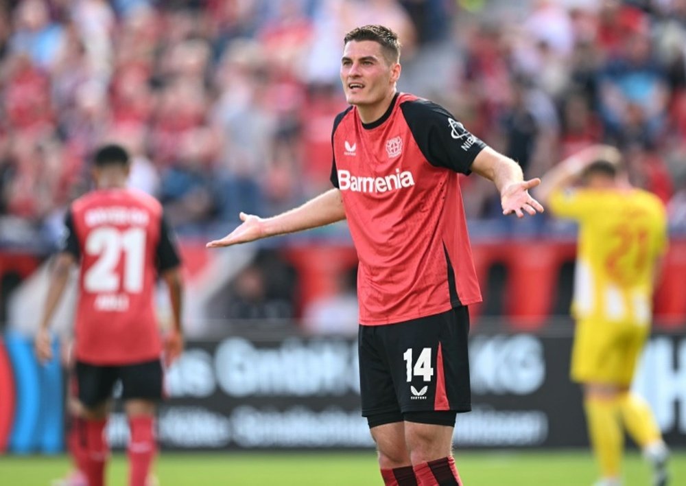 Leverkusen missed the chance to close the gap on Bayern down to three points. AFP