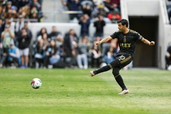 Carlos Vela scored an injury-time penalty as Los Angeles FC surged to the top spot in Major League Soccer's Western Conference on Saturday, and Cincinnati maintained their charge at the top of the Eastern standings.