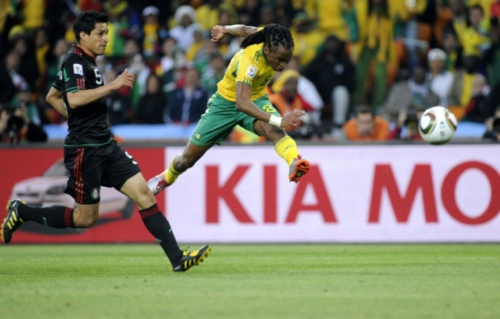 South Africa's football team has declined significantly since 2010. AFP