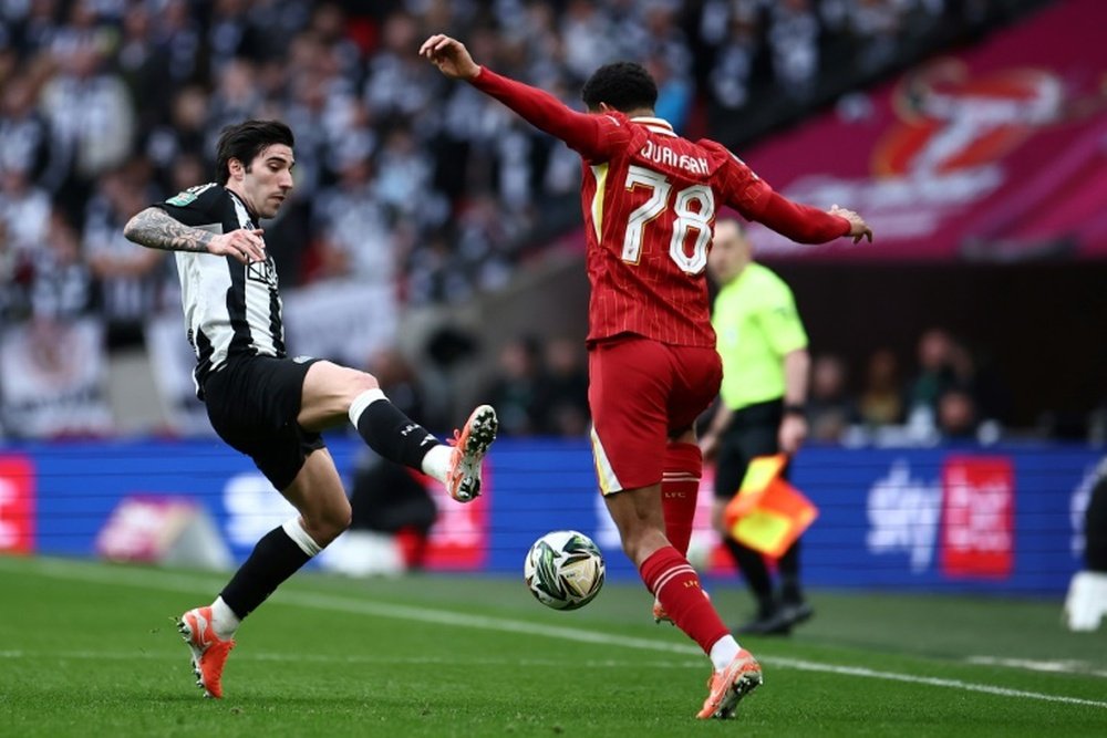 Tonali struck a superb winner to seal a 2-1 win over Brentford. AFP