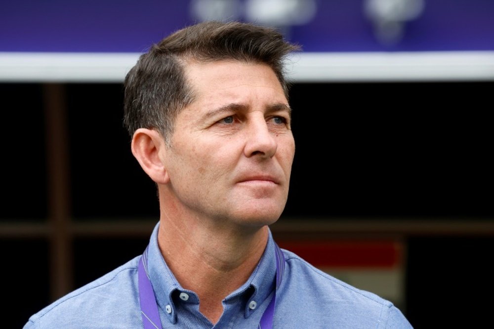 Jesus Casas took some abuse from journalists at the Asian Cup. AFP