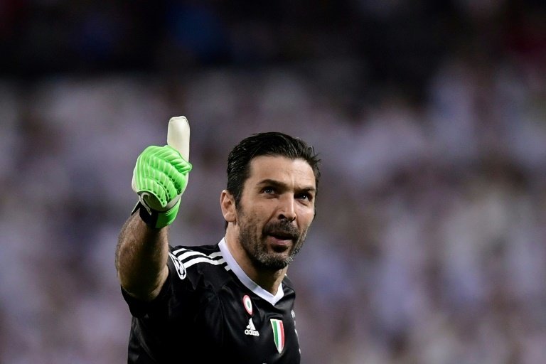 Buffon will play his final Juventus game. AFP