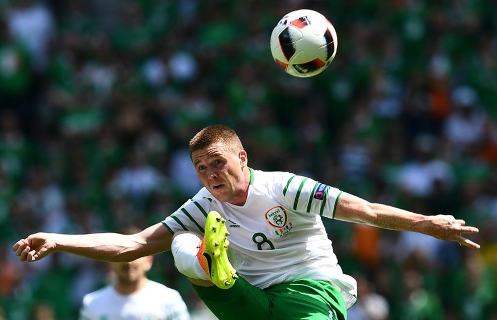 Irelands midfielder James McCarthy, pictured on June 26, 2016, recently had a groin operation