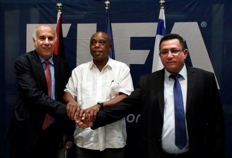 Palestinian Football Association president Jibril Rajoub. AFP