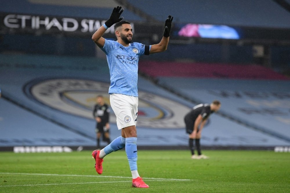 African players in Europe: Mahrez ends five-year wait for hat-trick. AFP