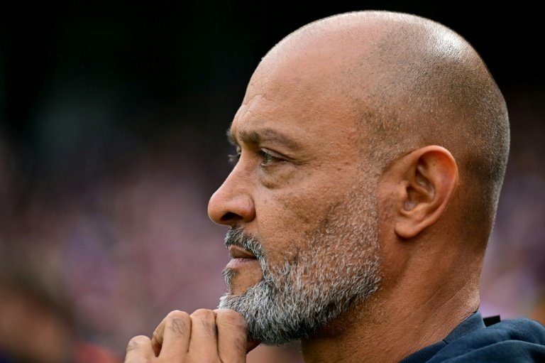 Head coach Nuno Espirito Santo has been sacked by Nottingham Forest. AFP