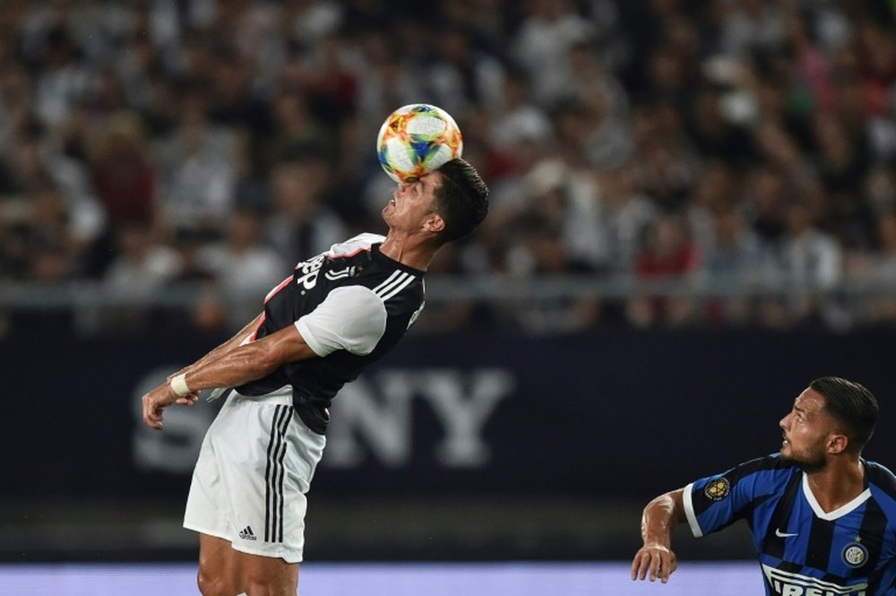 Cristiano Ronaldo levelled for Juventus with a deflected second-half free-kick. AFP
