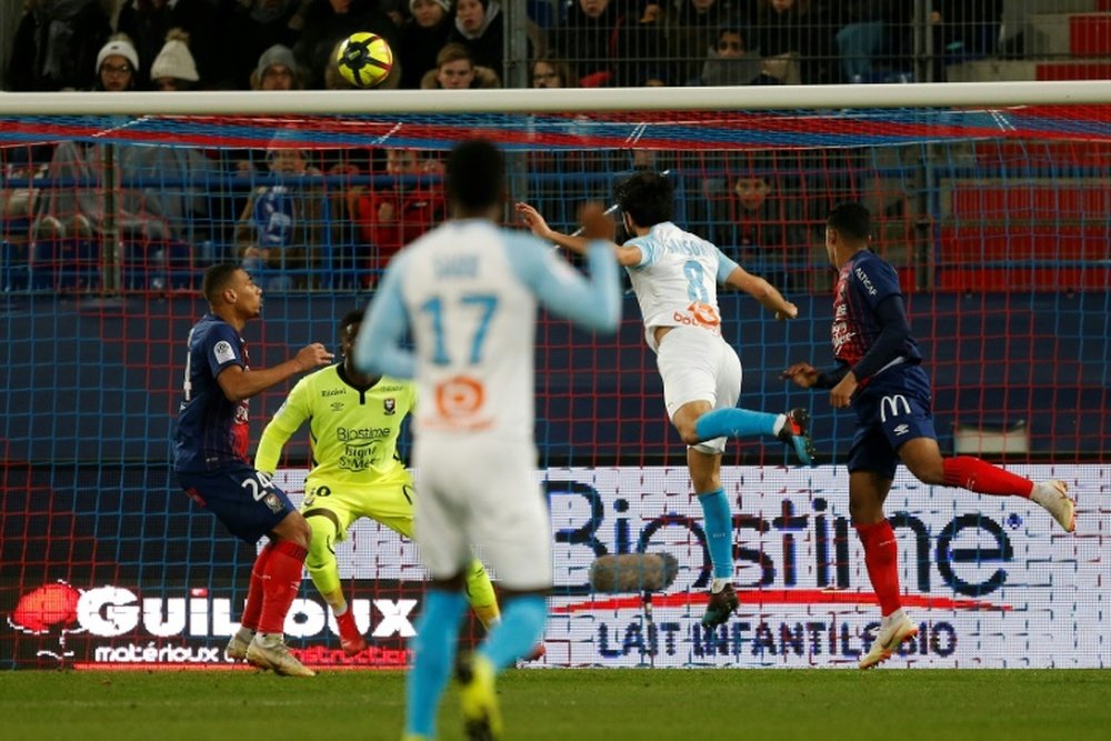Sansons' goal gave Marseille a much needed victory. GOAL