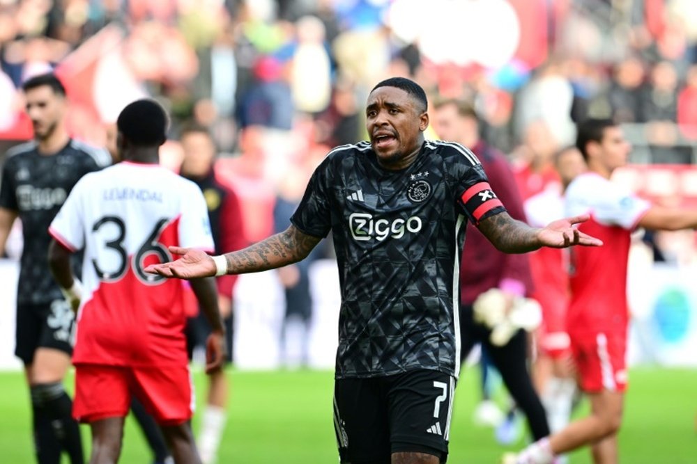 Ajax have just five points from eight Eredivisie games. AFP