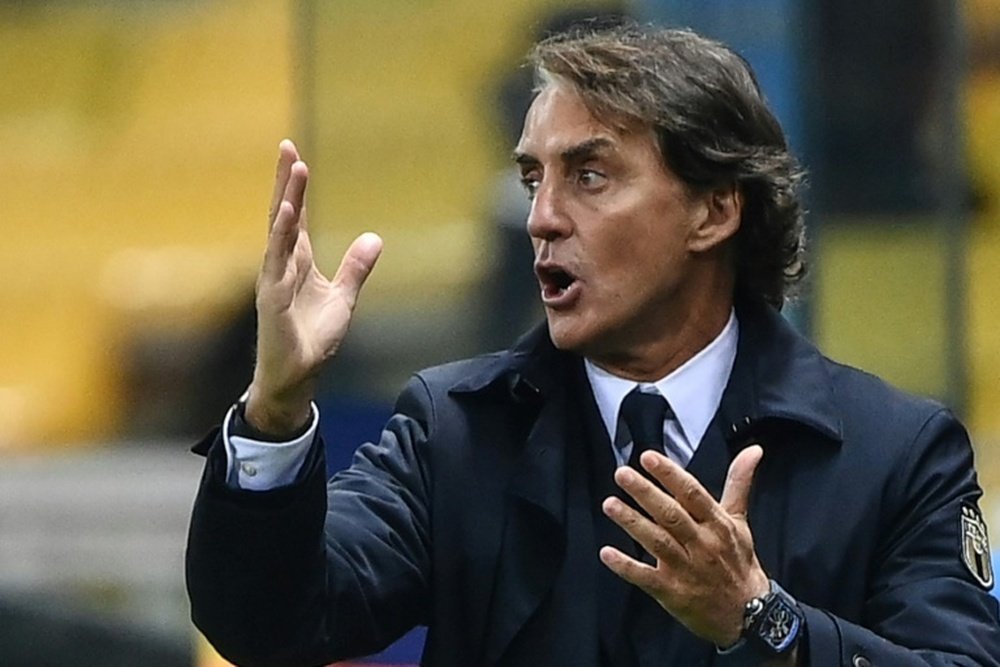Mancini names injured Verratti, Sensi in Italy's Euro 2020 squad. AFP