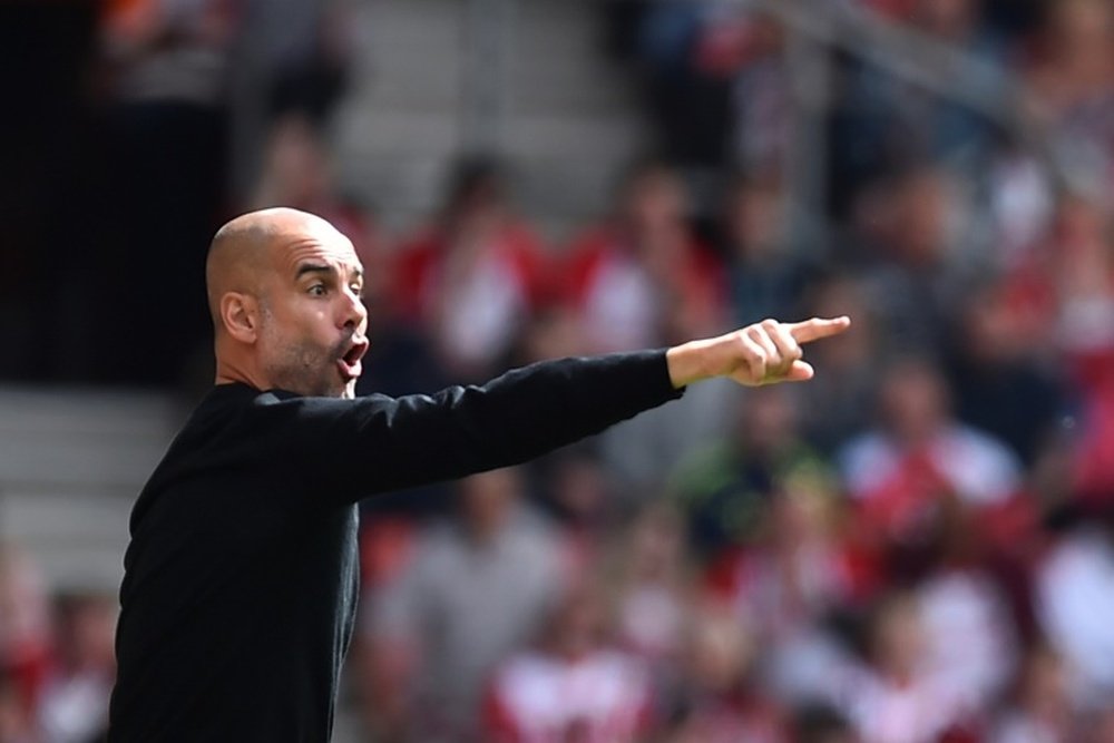 Guardiola's side ended their season in style. AFP