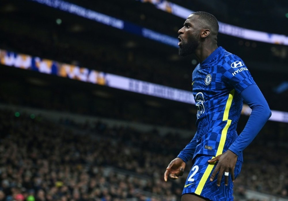 Antonio Rudiger joined Chelsea from Roma in July 2017. AFP