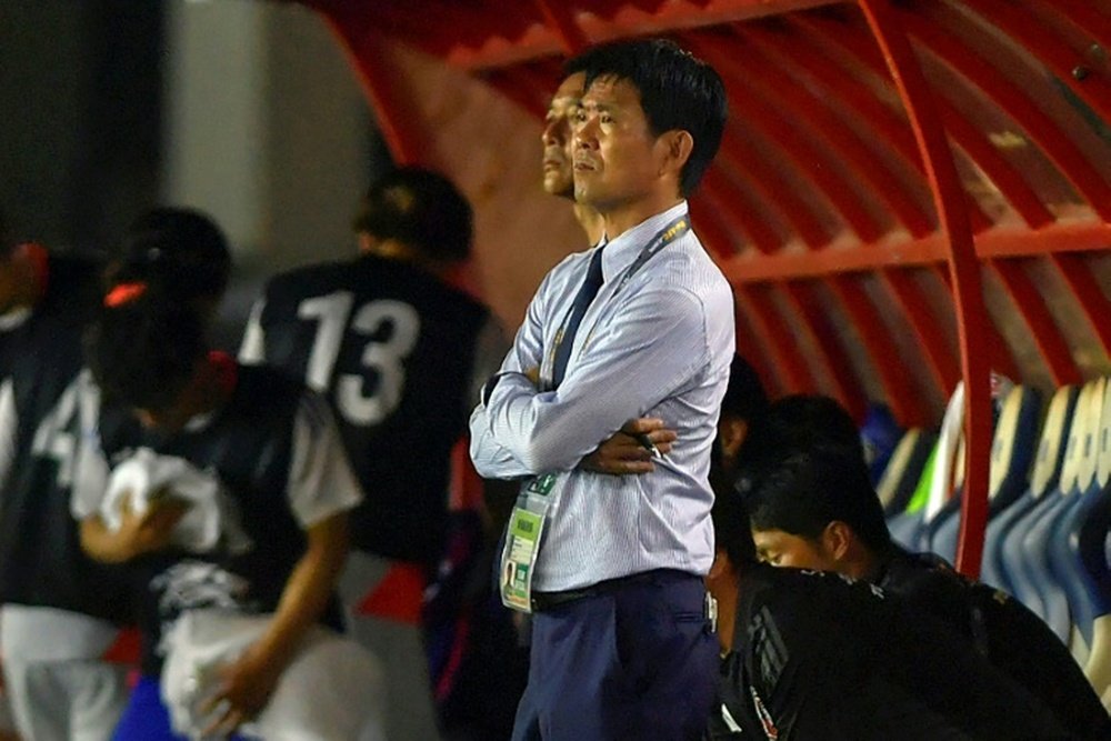 Moriyasu has taken Japan into the third World Cup qualifying round. AFP