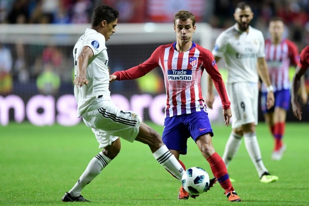 Atletico Madrid beat Real 4-2 in the Super Cup on Wednesday. AFP