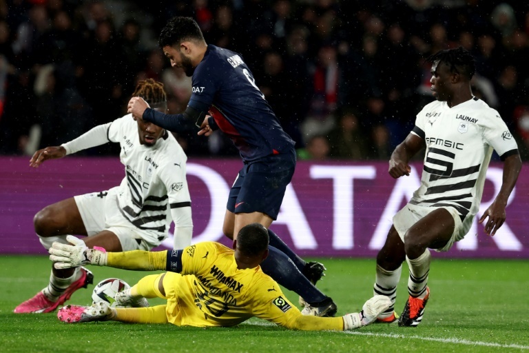 PSG scrape draw against Rennes with last-gasp Ramos penalty