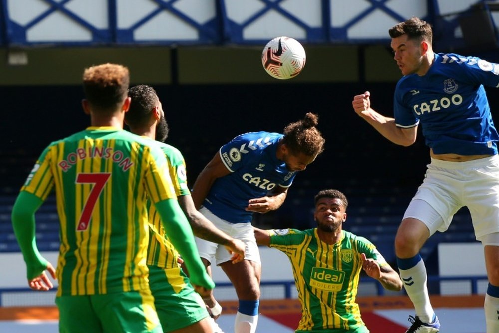 Everton beat West Brom 5-2. AFP
