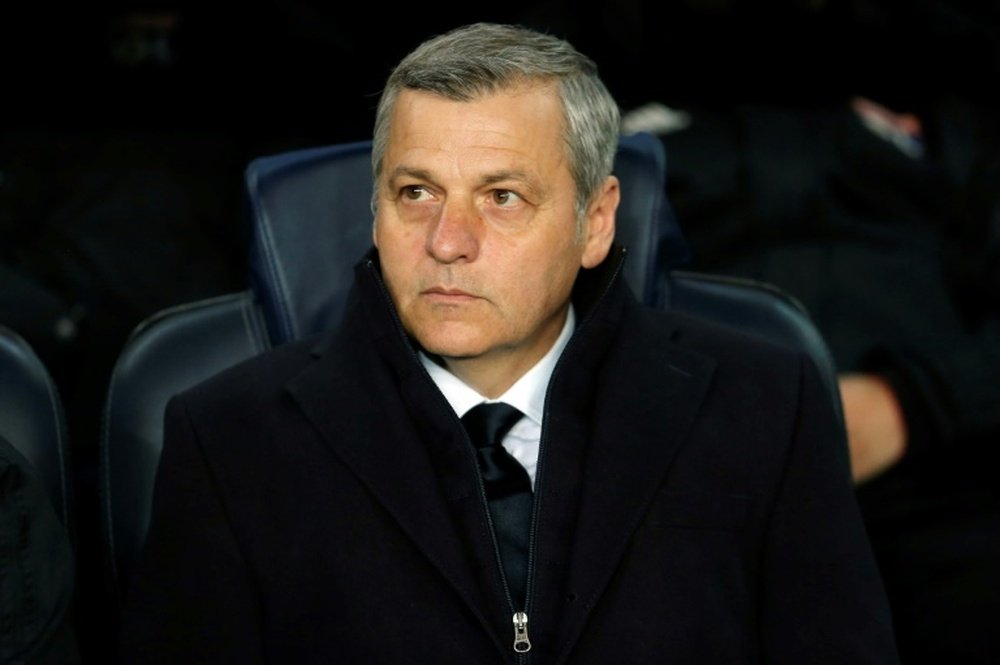 Bruno Genesio has been appointed the Rennes coach. AFP
