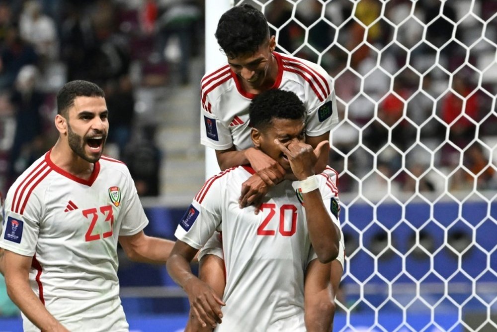 Two of the UAE's goals came from VAR-ruled penalties. AFP